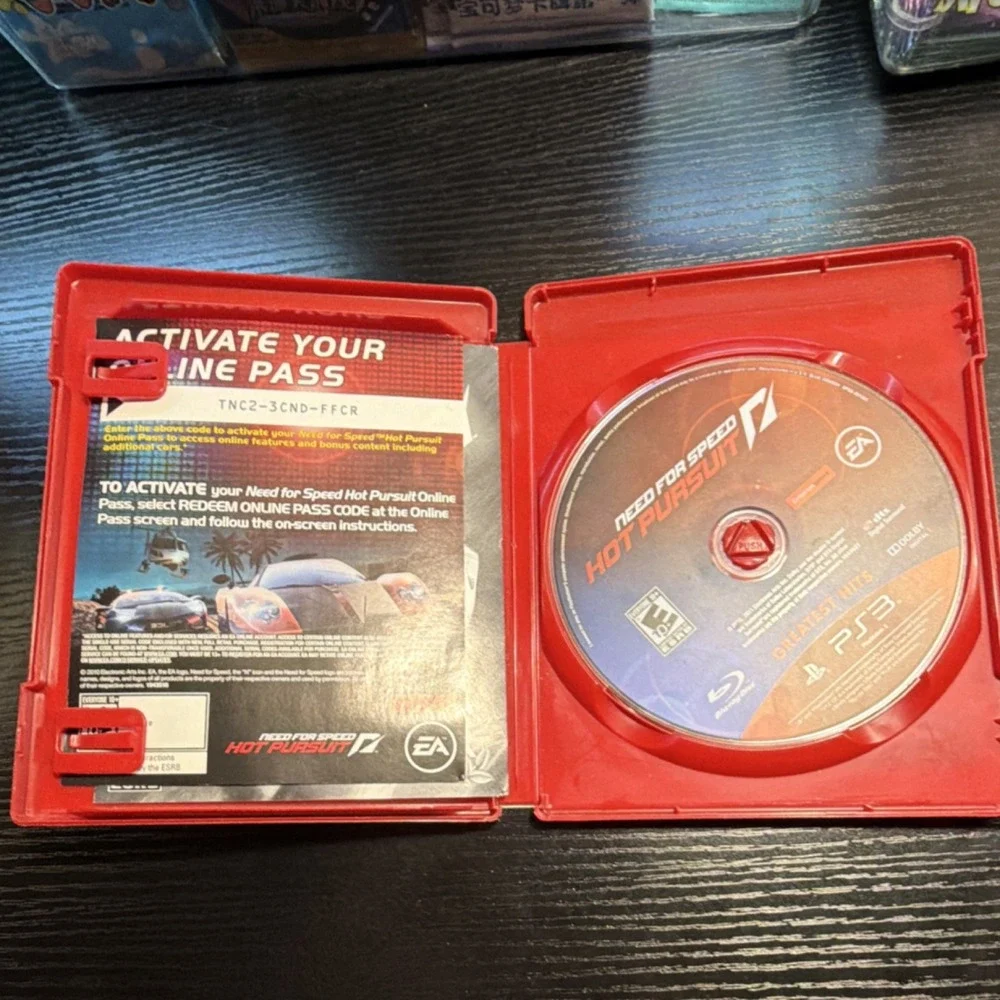Electronic Arts Need for Speed: Hot Pursuit Greatest Hits PS3 Online Pass Manual